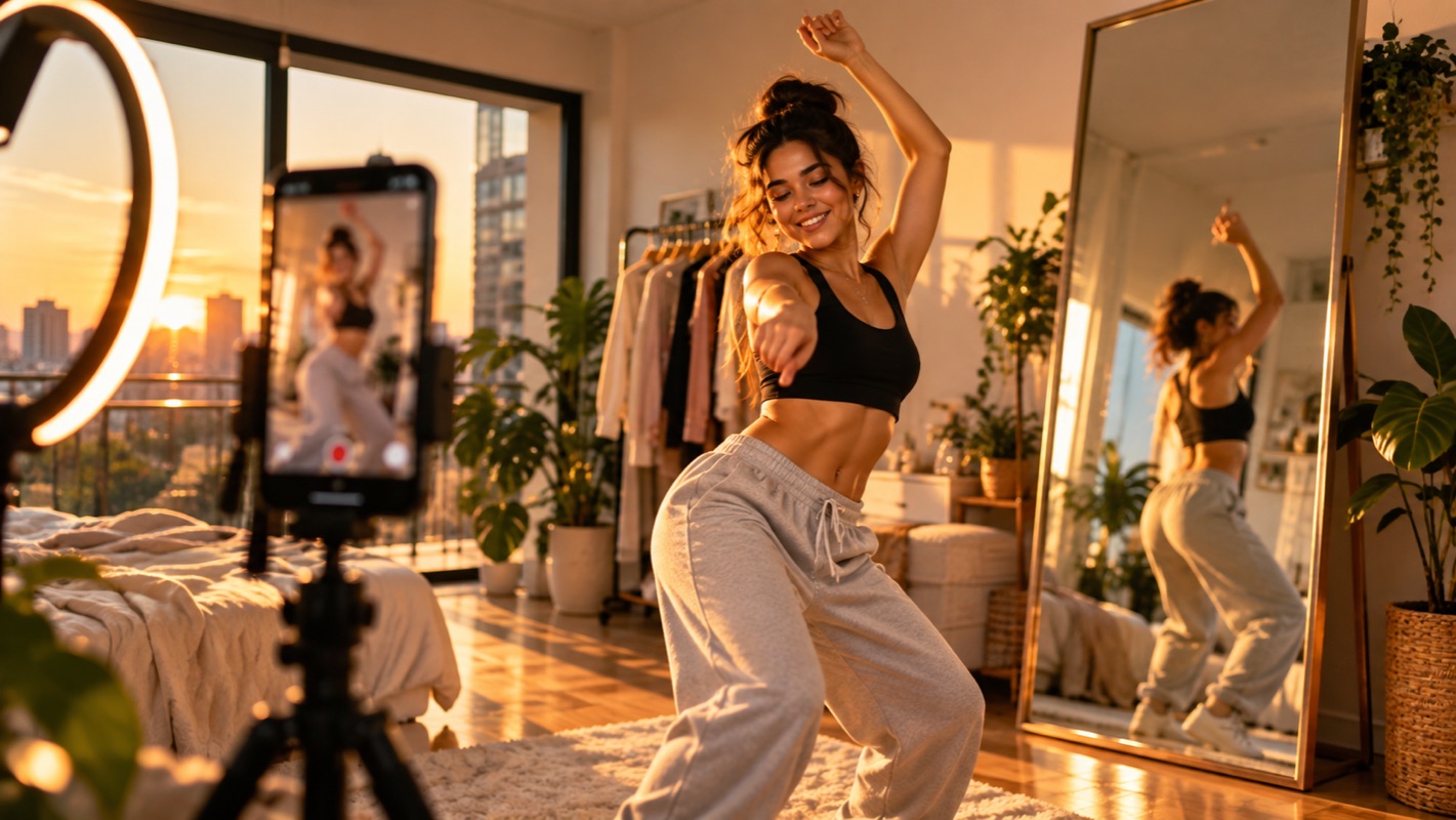 Um reel de dança